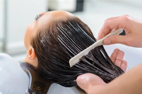 aplicaci�n del botox capilar